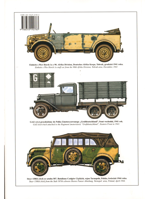 Wehrmacht cars & trucks vol. 5