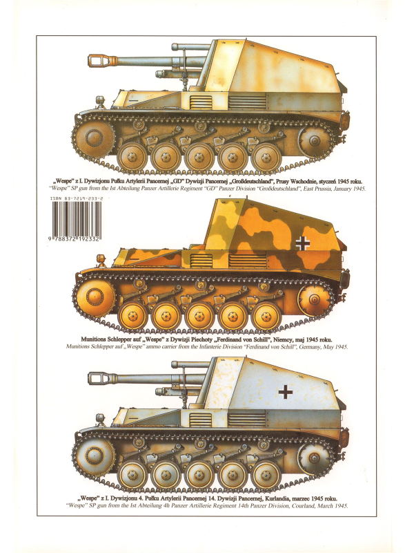 10,5 cm leFH 18/2 auf Fgst PzKpfw II (Sf) Sd Kfz 124 "Wespe"