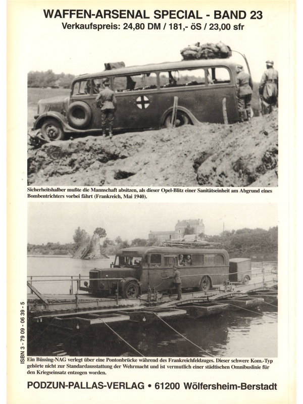 Kraftomnibusse im militareinsatz 1933-1945