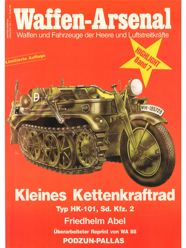 Kleines Kettenkraftrad.