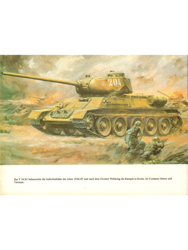 Der Russische Kampfwagen T-34 und seine Abarten