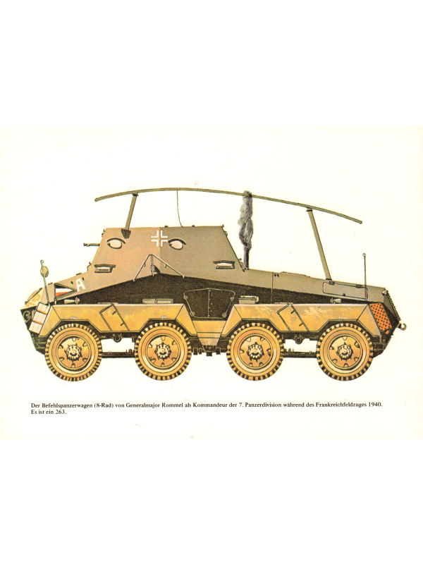 Deutscher 8-Rad-Panzerspähwagen [Acht-Rad-Panzerspähwagen] der Gs-Baureihe