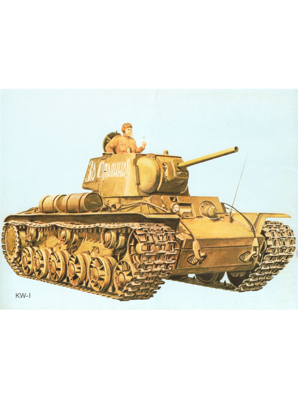 Stalins Giganten KW-1, KW-II