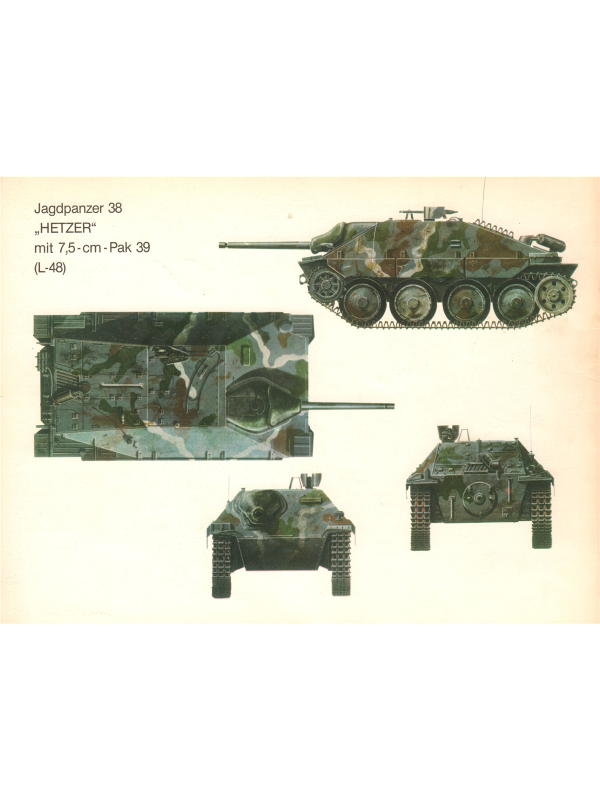 Hetzer Jagdpanzer 38(t) und G-13