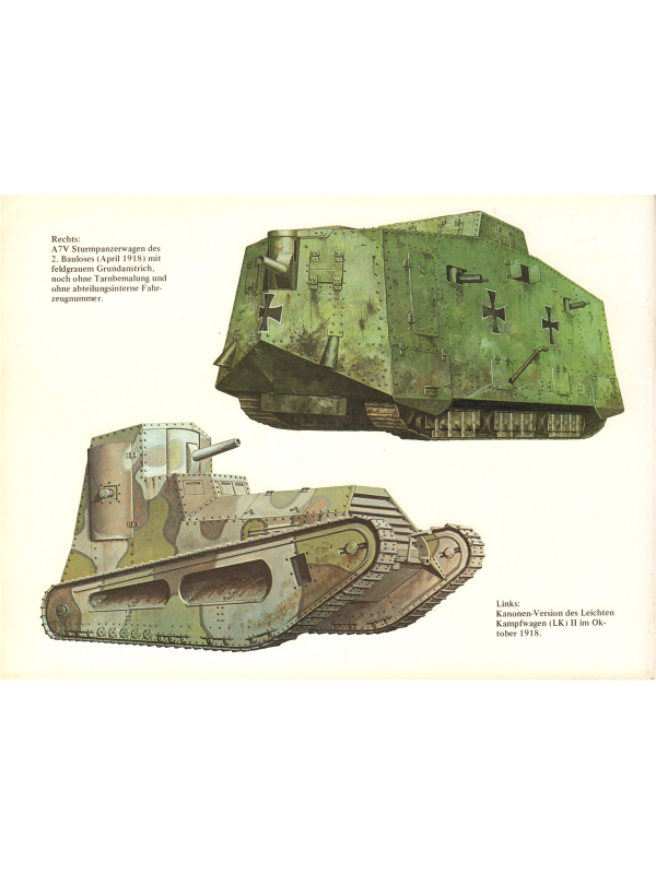 Deutsche Kampfwagen im 1. Weltkrieg