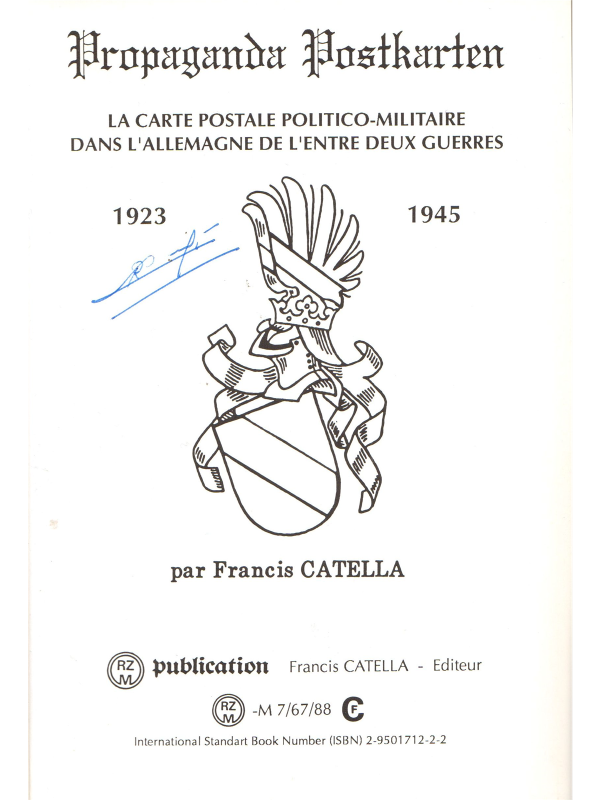 Propaganda-Postkarten 1929-1945 No 1