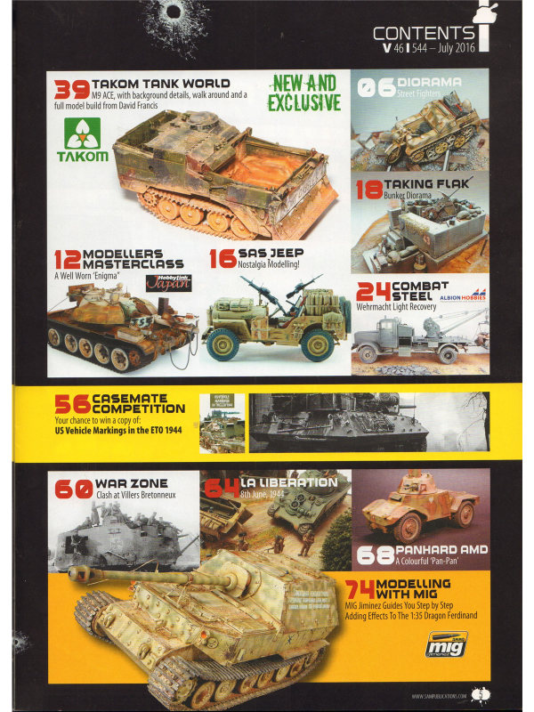 Scale Military Modeller international magazine No 544