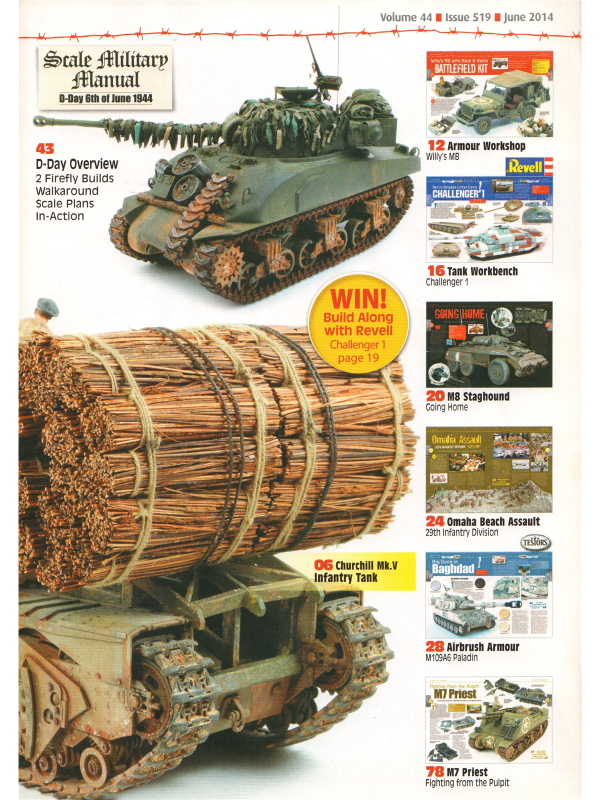 Scale Military Modeller international magazine No 519