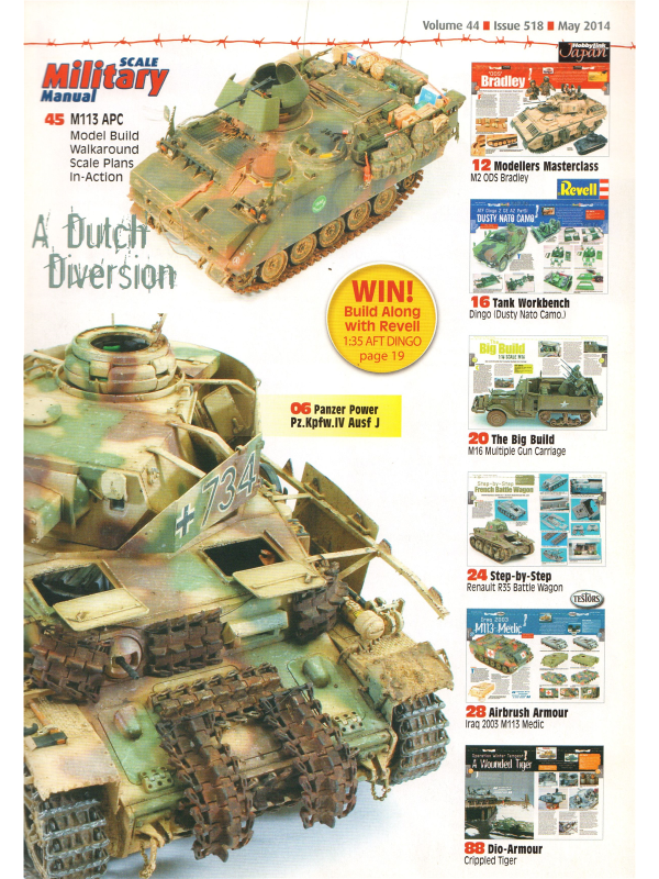 Scale Military Modeller international magazine No 518