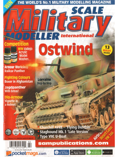 Scale Military Modeller international magazine No 503