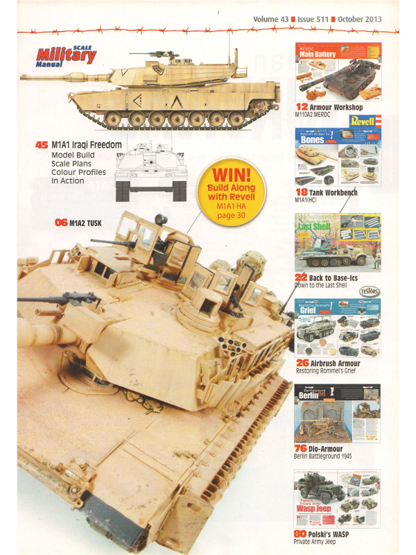 Scale Military Modeller international magazine No 511