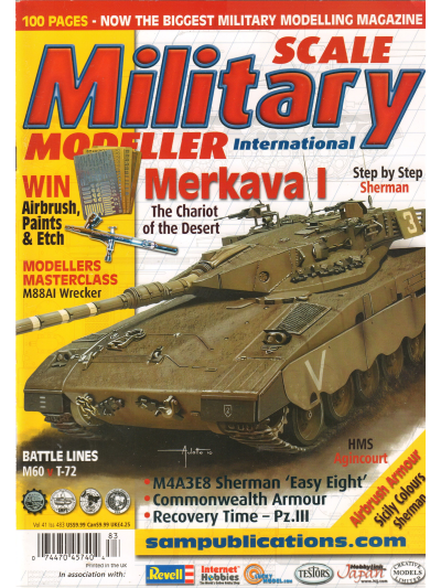 Scale Military Modeller international magazine No 483
