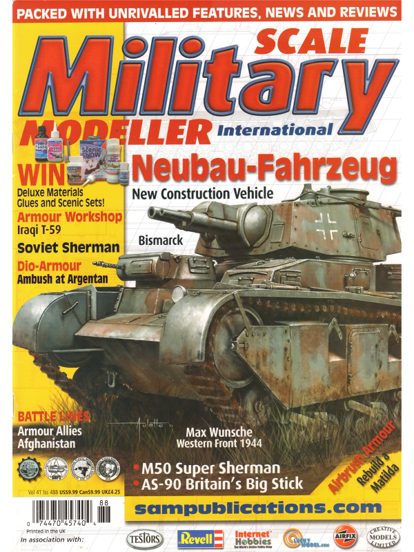 Scale Military Modeller international magazine No 488