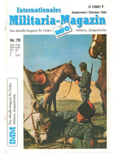 Internationales Militaria-Magazin (IMM) Nr 70