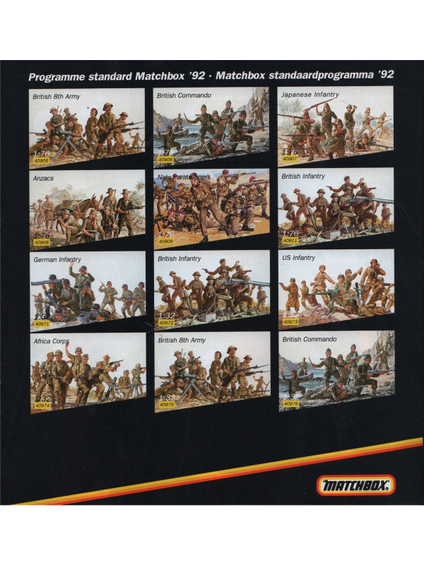 Matchbox models catalogue 1992-4