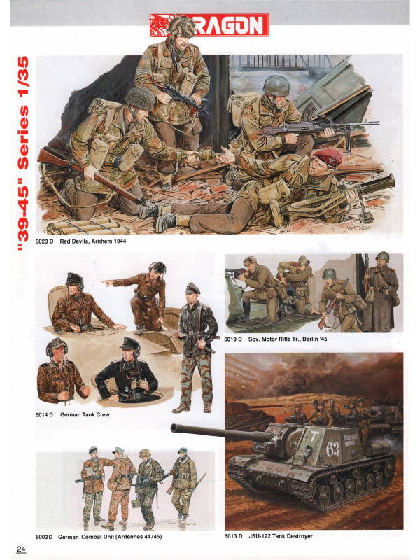 Dragon models catalogue from 1995-7