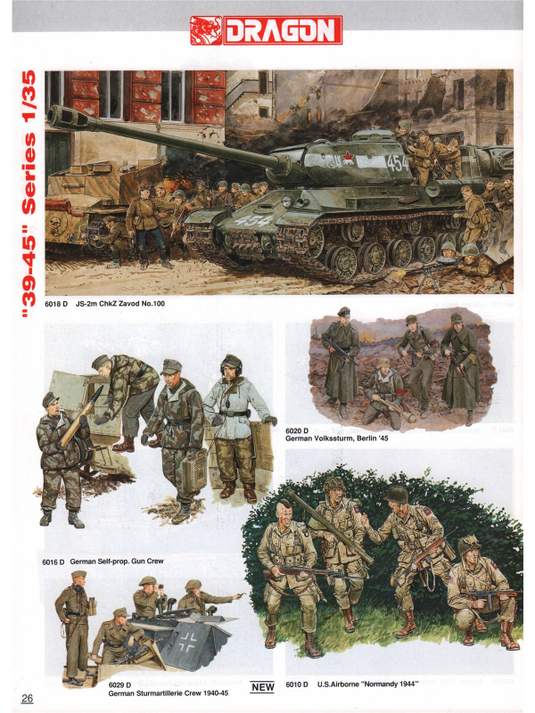Dragon models catalogue from 1995-8
