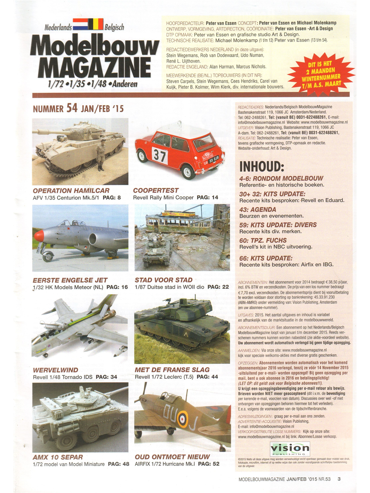 Modelbouw Modelbouw magazine Nr 54 - 20th Century House