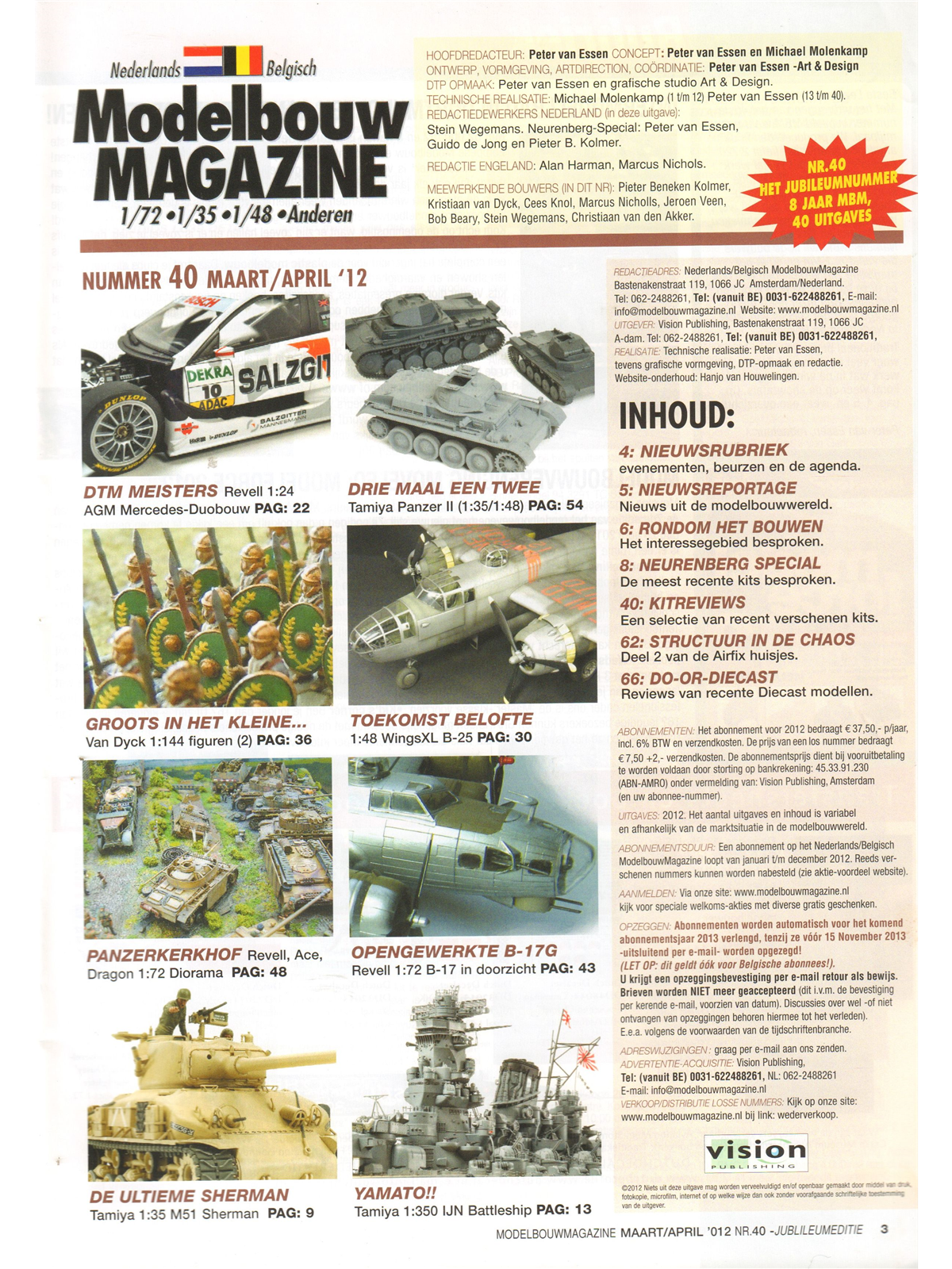 Modelbouw Modelbouw magazine Nr 40 - 20th Century House