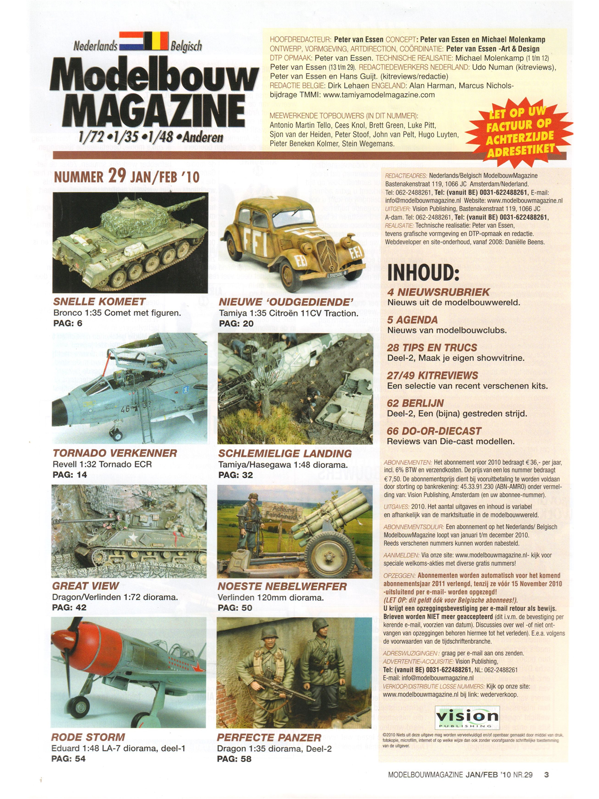 Modelbouw Modelbouw magazine Nr 29 - 20th Century House