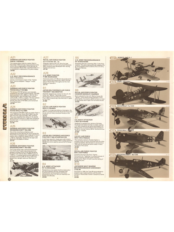 Hasegawa catalogue 1977-5