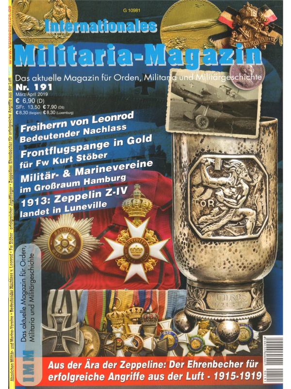 Internationales Militaria-Magazin (IMM) Nr 191