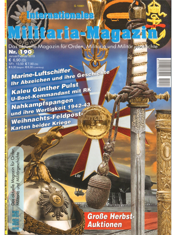 Internationales Militaria-Magazin (IMM) Nr 190