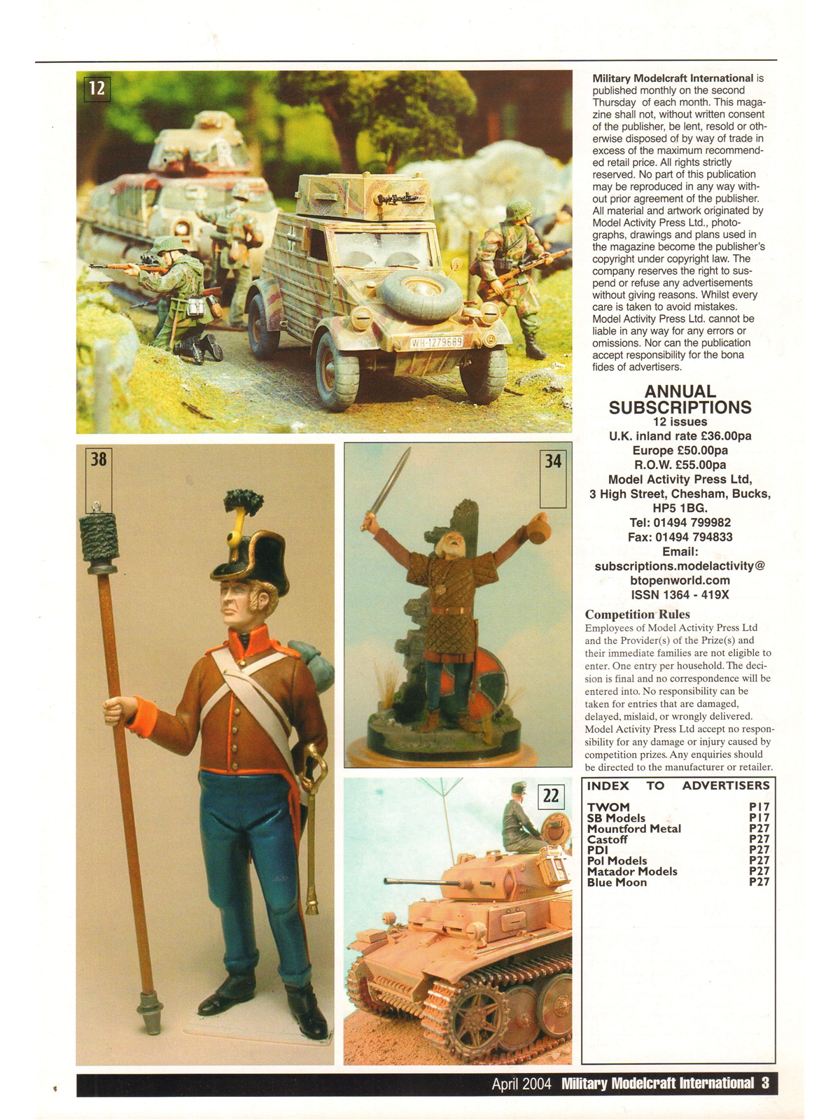 Military Modelcraft international magazine 2004 No 4 - 20th Century House