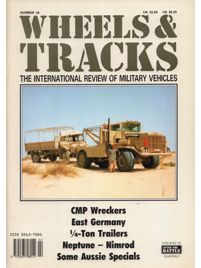 WHEELS & TRACKS magazine No 34 CMP Wreckers - 20th Century House
