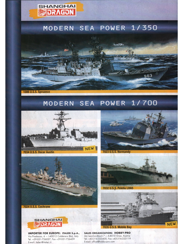 Dragon models catalogue from 2001-1