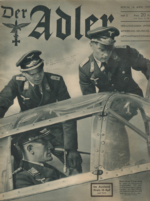 Der Adler No 2 1939 German language downloadable PDF-0