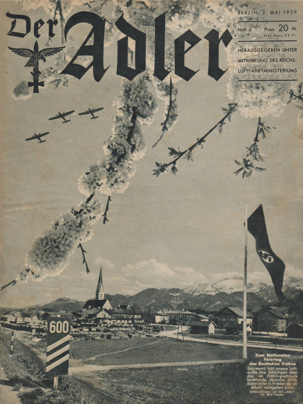 Der Adler No 6 1939 German language downloadable PDF-0