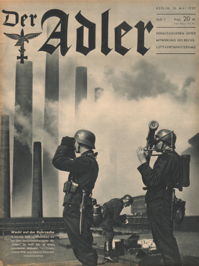 Der Adler No 7 1939 German language downloadable PDF-0