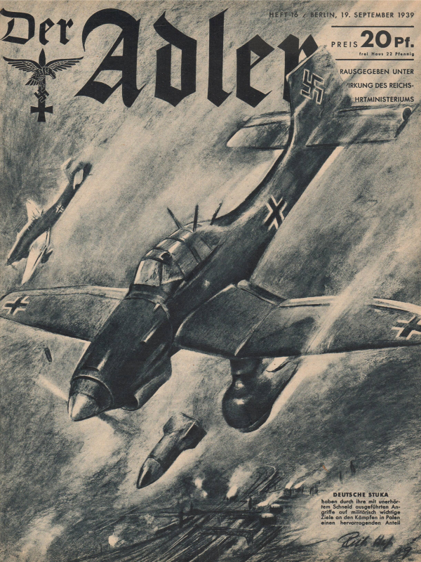 Der Adler No 16 1939 German language downloadable PDF-0
