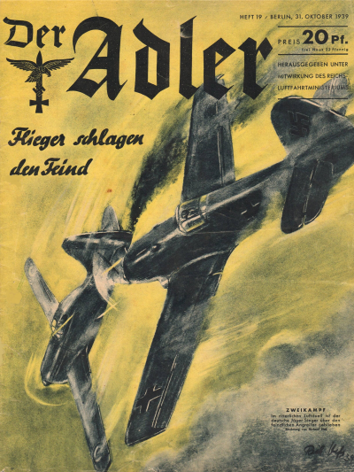 Der Adler No 19 1939 German language downloadable PDF-0