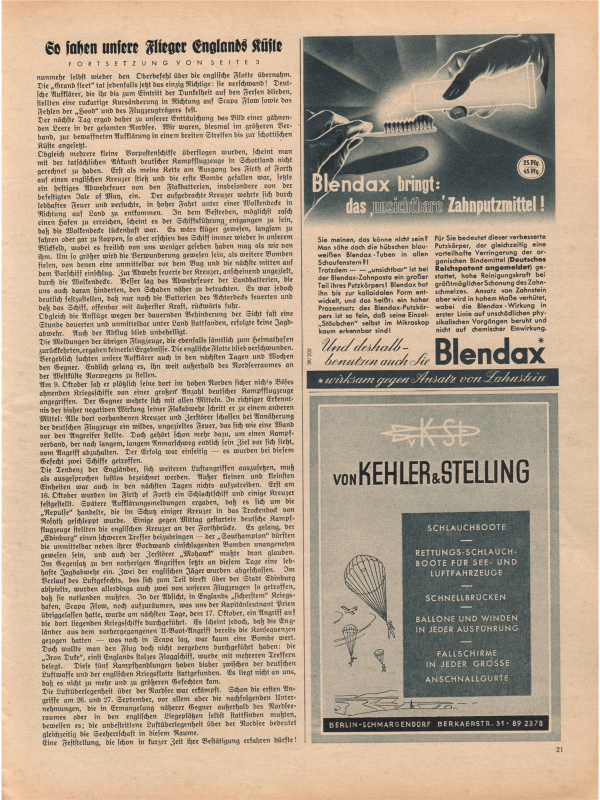 Der Adler No 21 1939 German language downloadable PDF-7