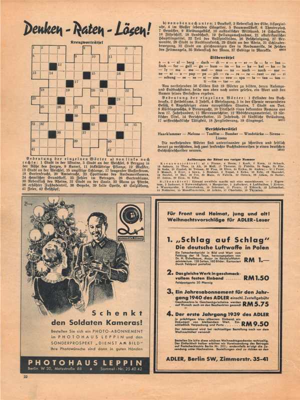 Der Adler No 22 1939 German language downloadable PDF-8