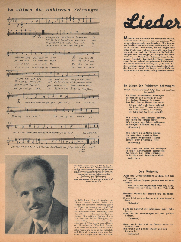 Der Adler No 1 1940 German language downloadable PDF-5
