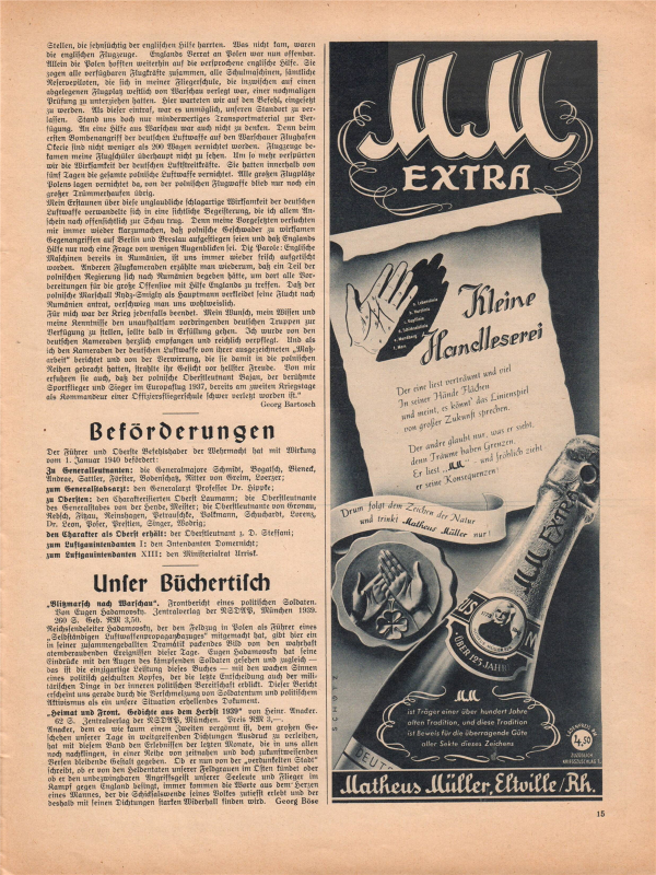 Der Adler No 1 1940 German language downloadable PDF-6
