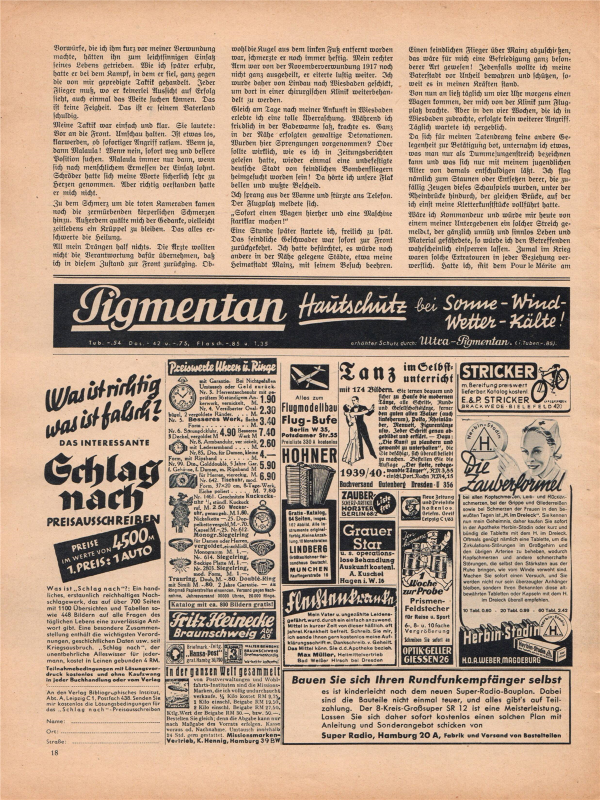 Der Adler No 1 1940 German language downloadable PDF-7