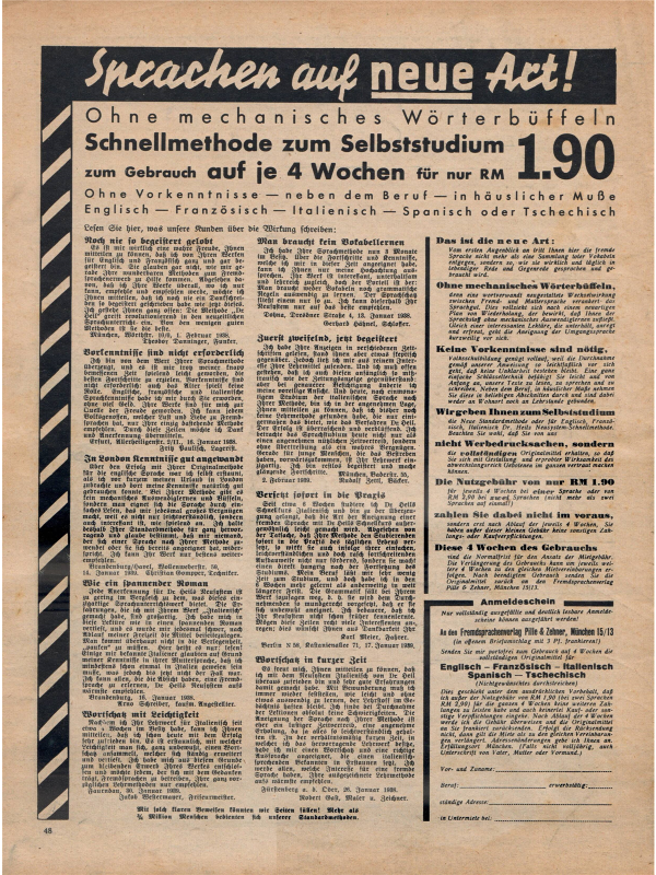 Der Adler No 2a 1940 German language downloadable PDF-9