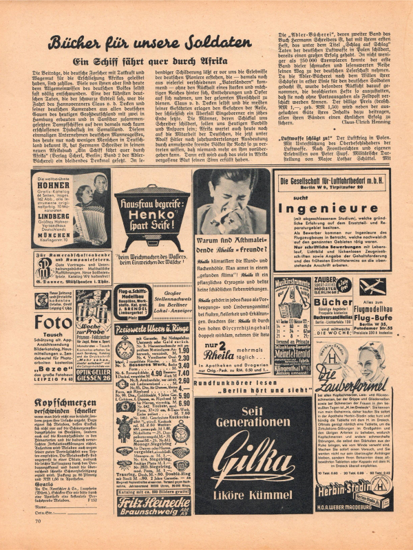 Der Adler No 3 1940 German language downloadable PDF-8