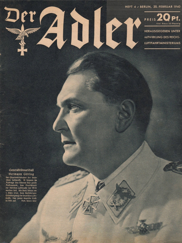 Der Adler No 4 1940 German language downloadable PDF-0