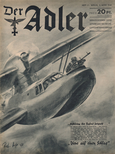 Der Adler No 5 1940 German language downloadable PDF-0