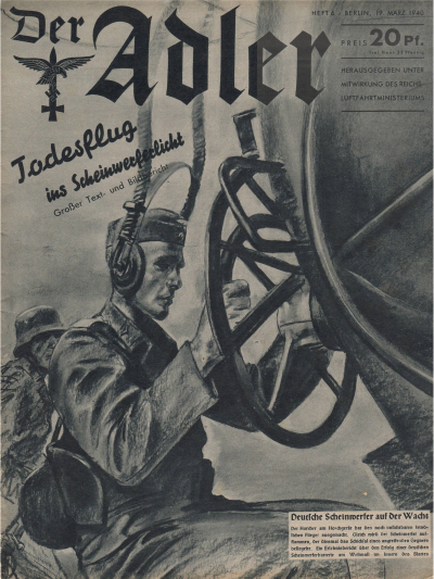 Der Adler No 6 1940 German language downloadable PDF-0