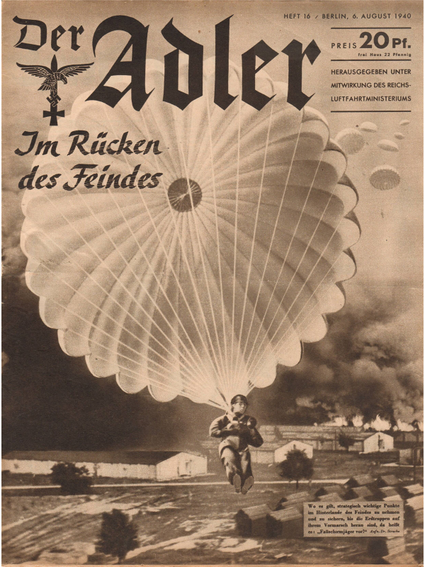 Der Adler No 16 1940 German language downloadable PDF-0