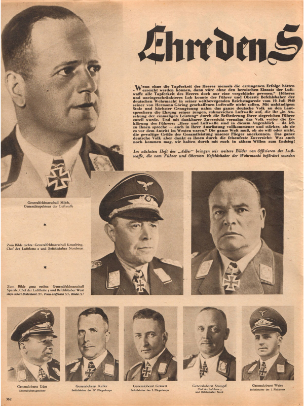 Der Adler No 16 1940 German language downloadable PDF-1