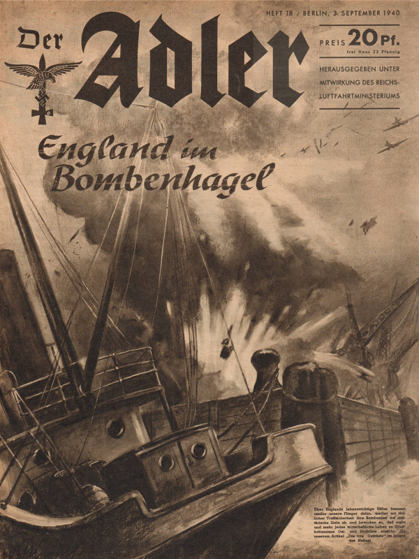Der Adler No 18 1940 German language downloadable PDF-0