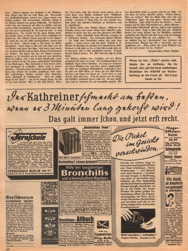 Der Adler No 18 1940 German language downloadable PDF-8
