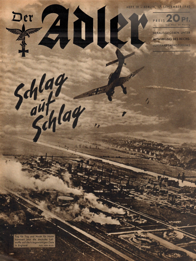 Der Adler No 19 1940 German language downloadable PDF-0